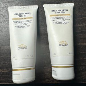 2 Biologique Recherche Emulsion Mains PIGM 400 Hand Cream